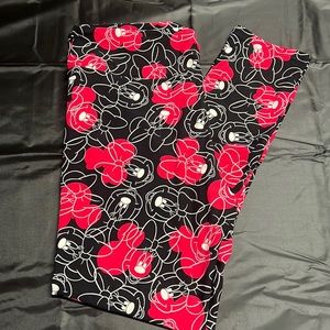 Disney Minnie Mouse Lularoe Leggings Tall & Curvy